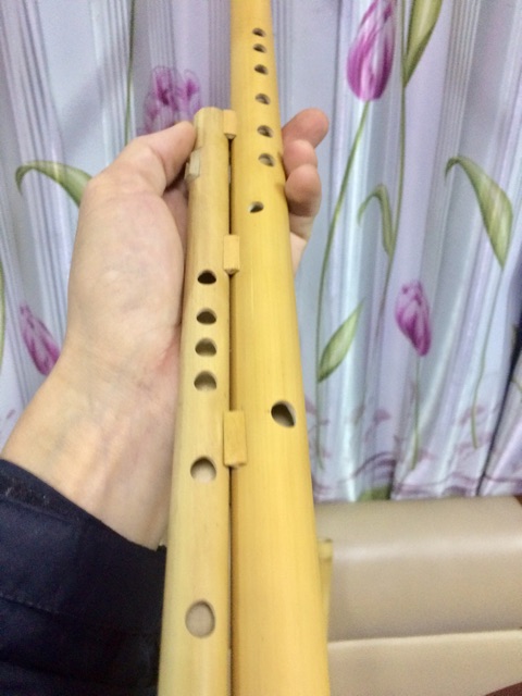 Sáo Mèo kép tone đô