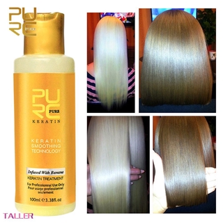 [Hàng mới về] Tinh chất keratin chuối Purc 12% phục hồi tóc hư tổn 100ml
