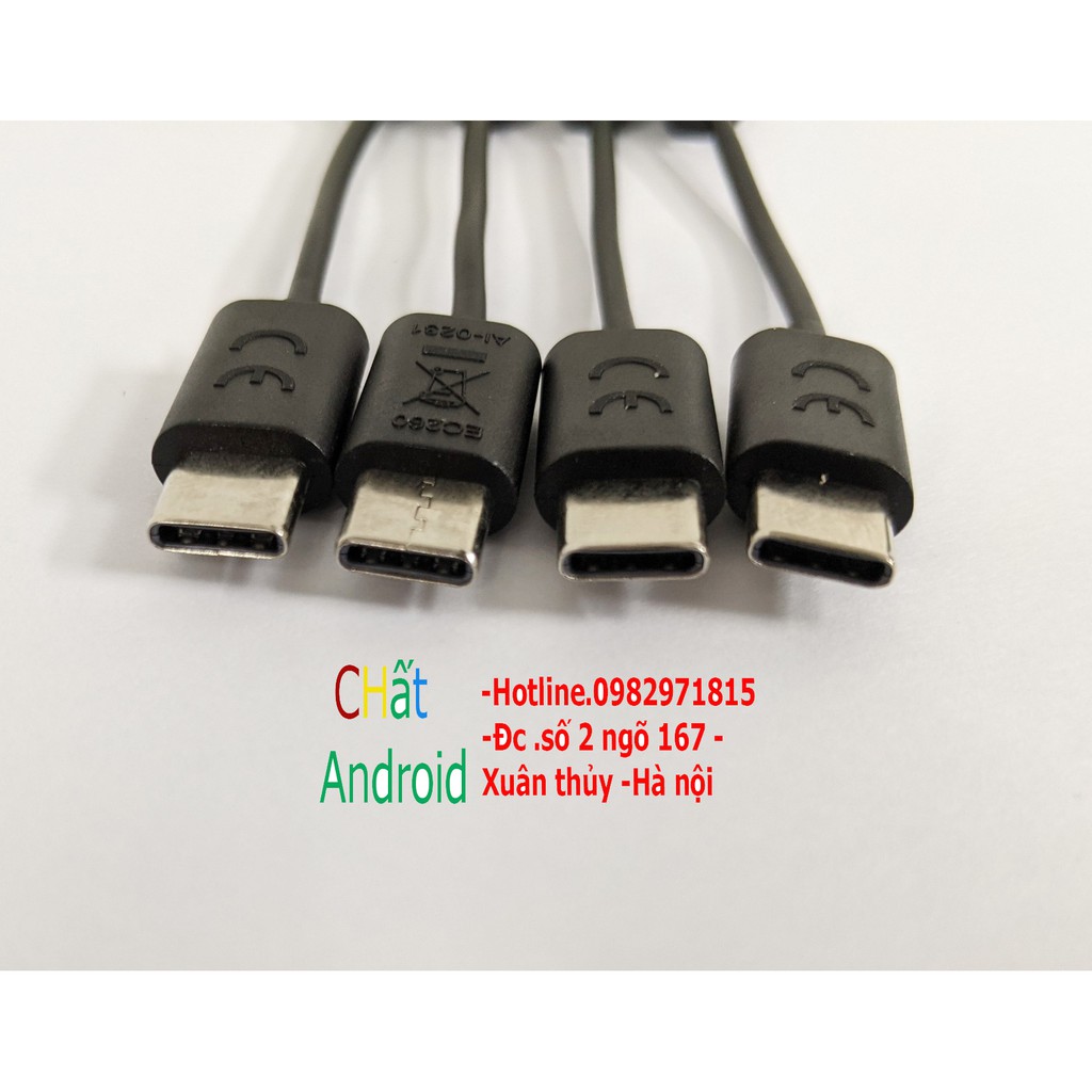Cáp chuyển tpye C qua jack 3.5mm cho Google pixel ,Sony, các máy android