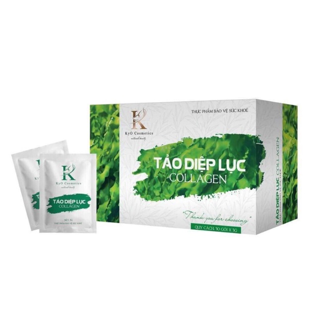 Tảo Diệp Lục collagen