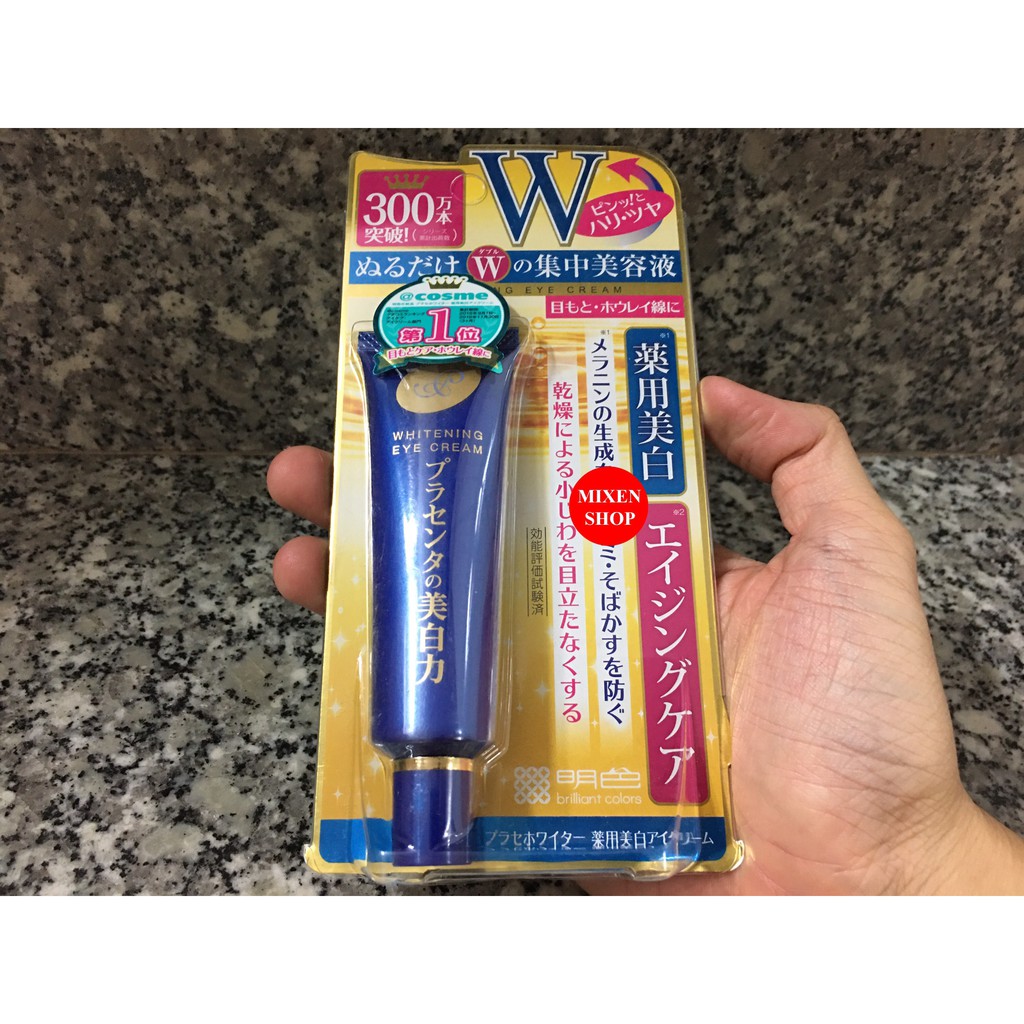 {Chính hãng - Ảnh thật} Kem giảm thâm mắt Meishoku Whitening Eye Cream Nhật Bản | BigBuy360 - bigbuy360.vn