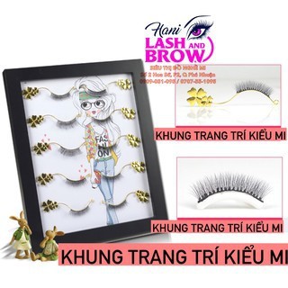 Khung Trưng Bày Mẫu Mi - Khung Hỗ Trợ Tiếp Cận Sản Phẩm Tới Khách Hàng