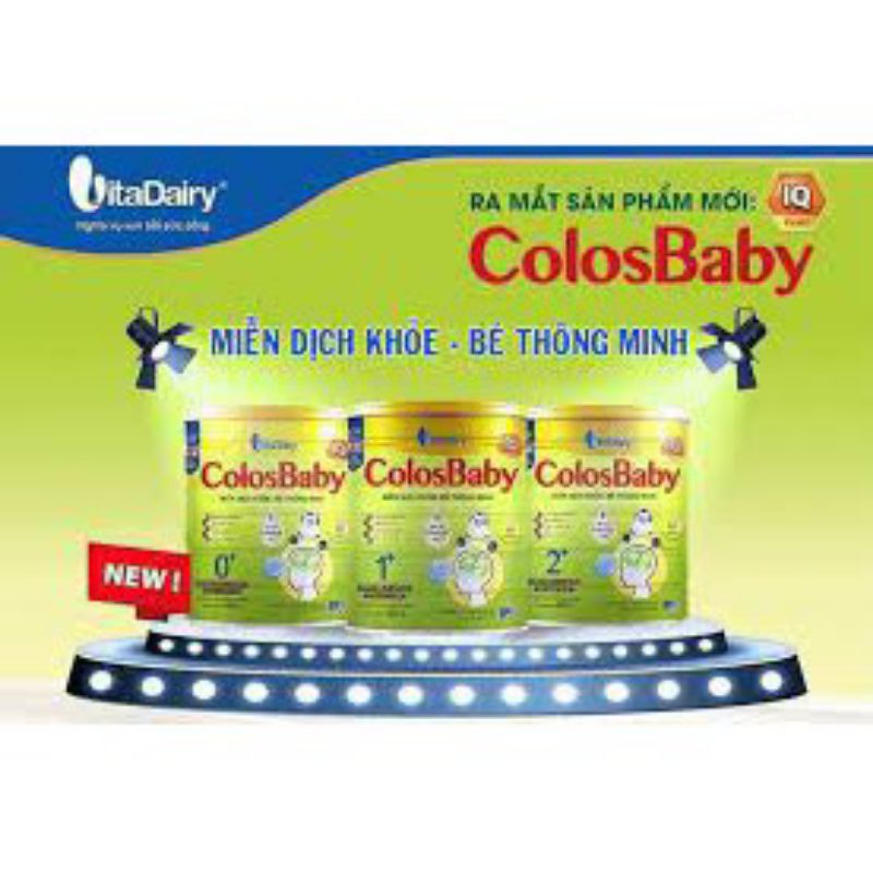 Sữa non Colosbaby IQ 400g 0+1+ có QR
