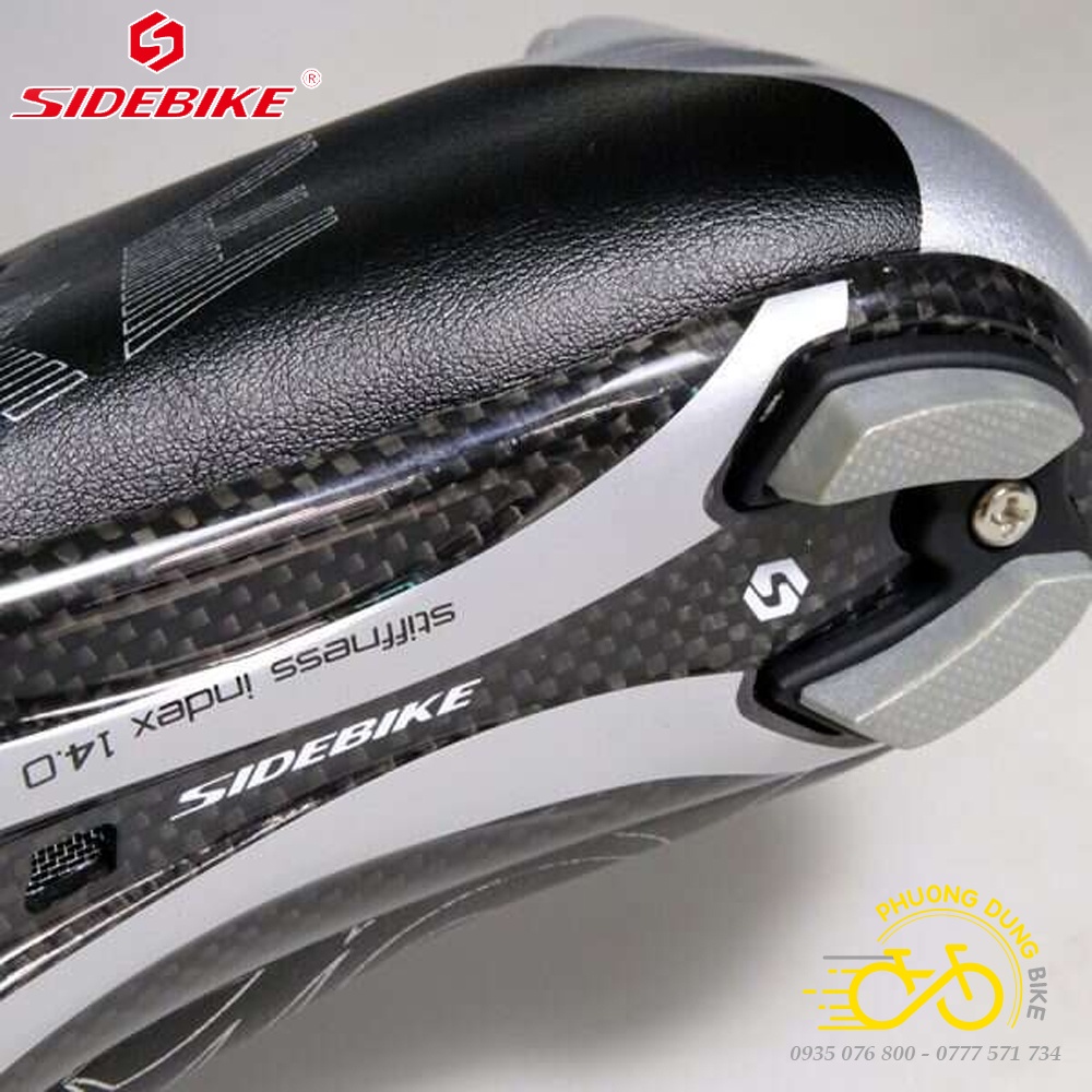 Giày can đi xe đạp thể thao Road SIDEBIKE SD-002 - 2 Khóa Vặn