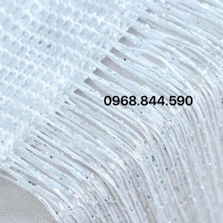 Rèm Sợi Kim Tuyến MÀU TRẮNG