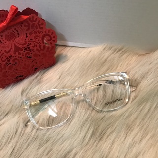 Gọng cận LV nạm đá gọng trong