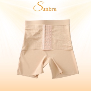 Quần nịt bụng giảm mỡ cotton co dãn mềm mịn gài 4 nấc thoải mái SUNBRA 7525