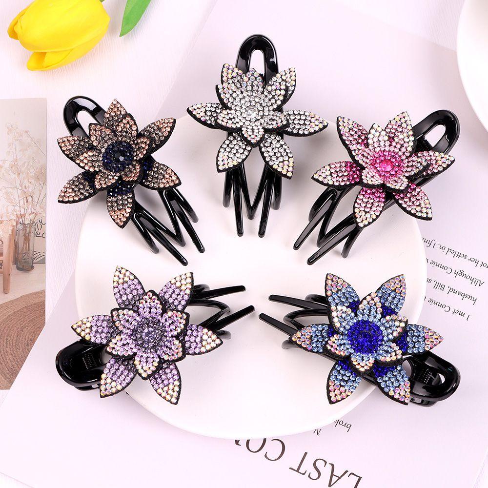 Kẹp Tóc Bền Hình Hoa Đa Dạng