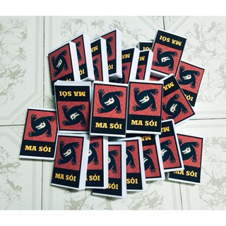 Bài Ma Sói Việt Hóa bản chuẩn 42 lá ép nhựa cứng bền - hieuhieu1122