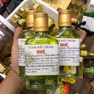 Combo 3 chai Tinh dầu tràm Huế nguyên chất 100ml