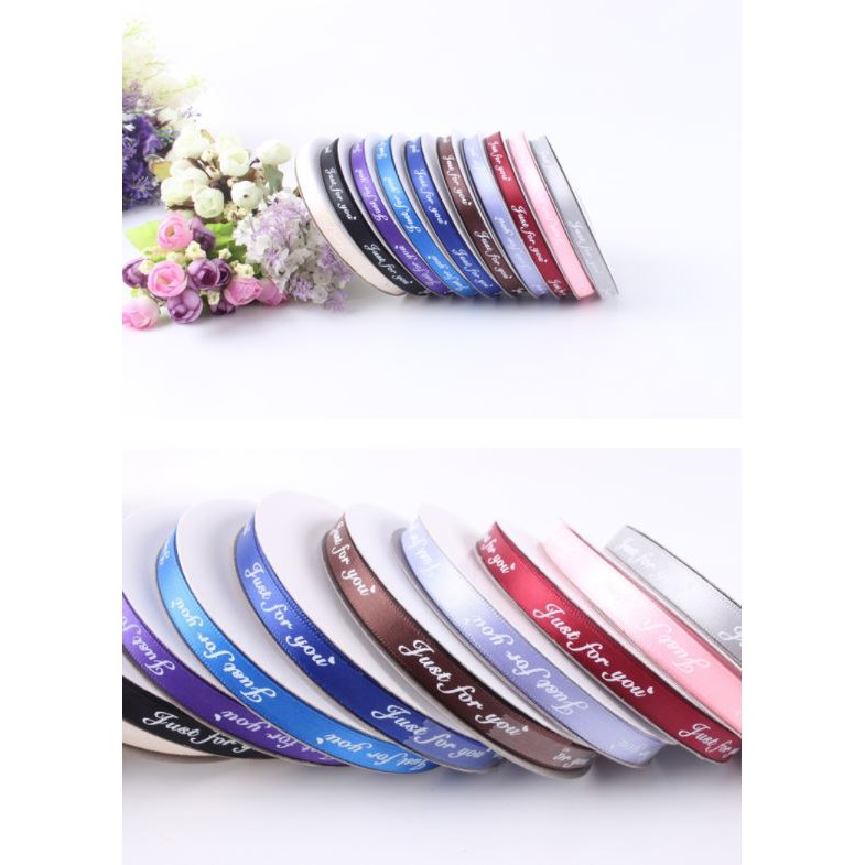 1 mét Ruy băng chữ 1cm