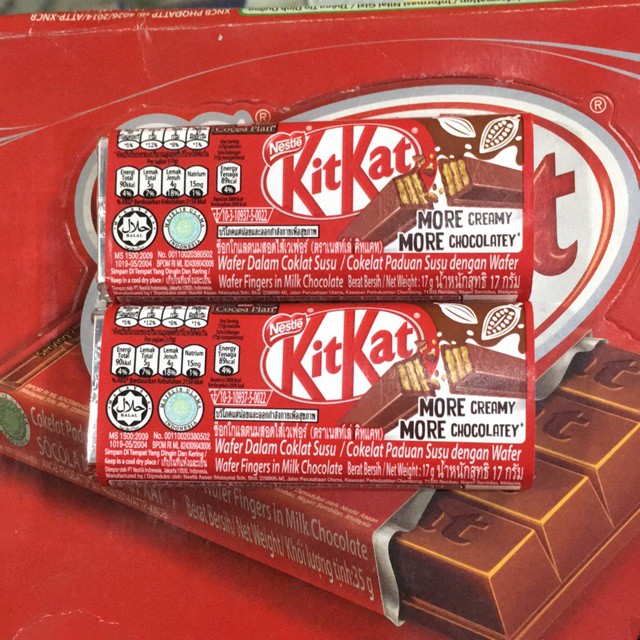 Hộp 24 thanh bánh socola KitKat 4F thanh 35gr
