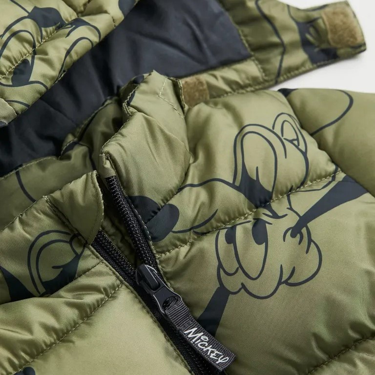 Áo phao chính hãng HM cho bé, áo phao mickey minnie bé trai bé gái Auth, áo khoác hàng hiệu cho bé