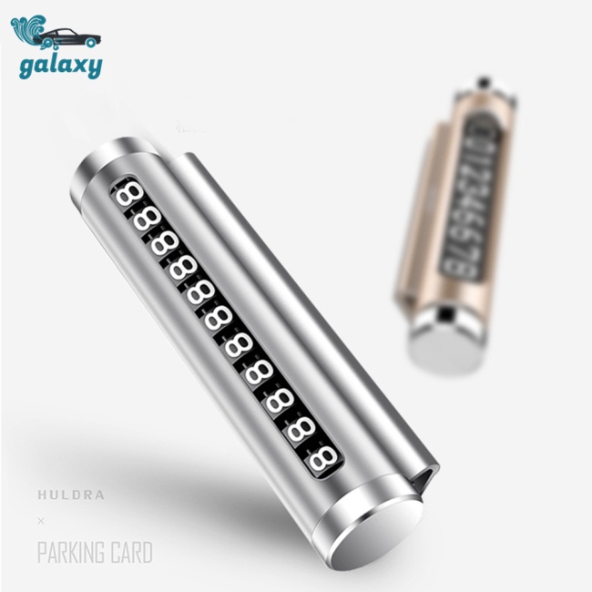 Galaxy Bảng Số Điện Thoại Đỗ Xe Tạm Thời Dạng Con Lăn Tiện Lợi
