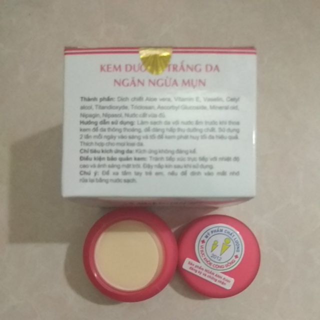 Kem ốc sên dưỡng trắng da ngăn ngừa mun( new today Life linhchi 18g)