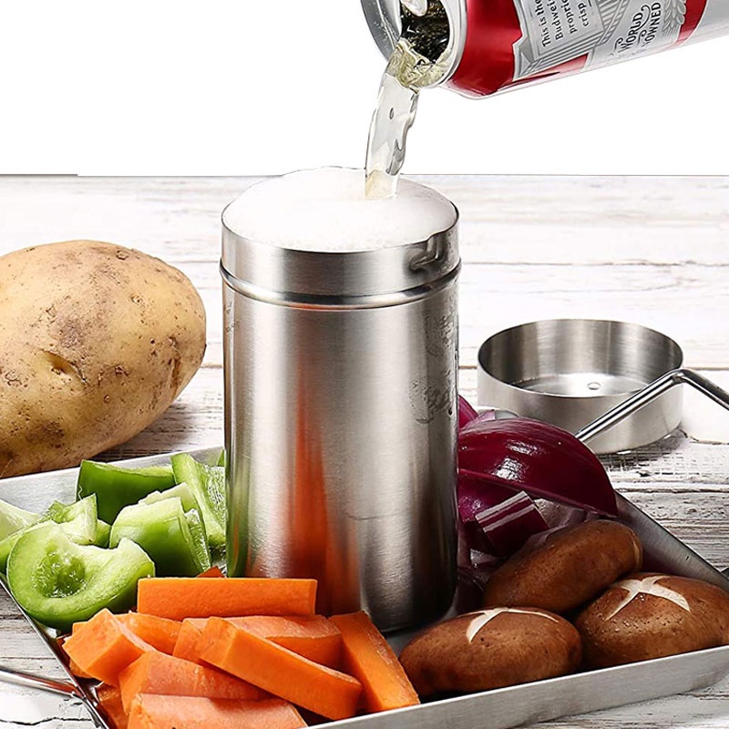 Stainless Steel Wine Chicken Holder Non-Stick BBQ Accessories Beer Can Outdoor with Vegetable Plate Detachable Beer Roast Chicken Tray