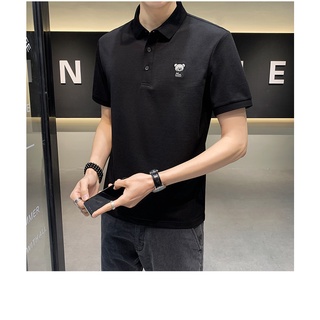 [FLASH SALE] - Áo Polo Nam - Polo Nam GẤU Cao Cấp Vải Cotton Cá Sấu Xuất Xịn Dệt Bo Dày Dặn