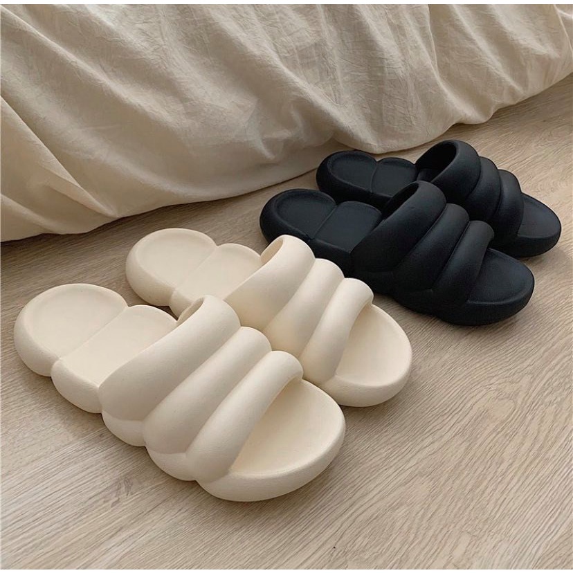 Dép quai ngang nam nữ hình con sâu