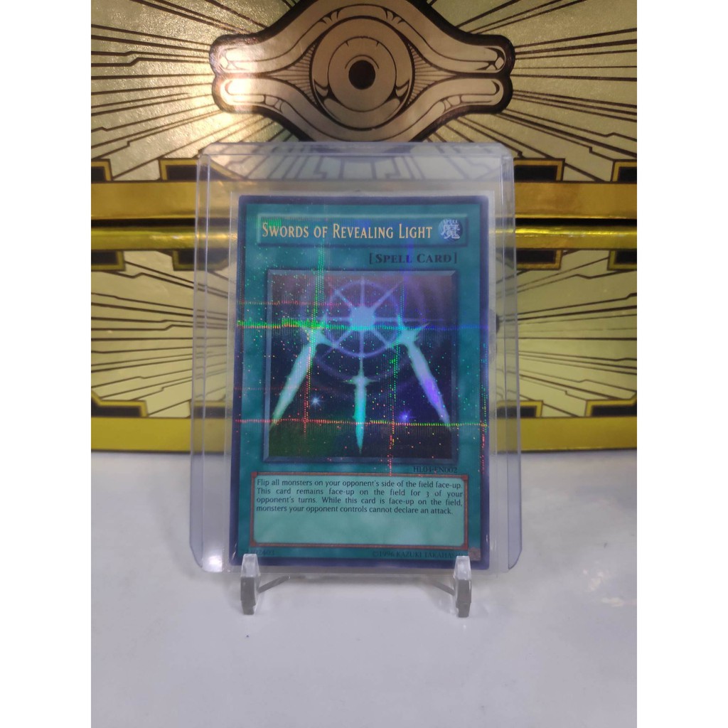 [ Dưa Hấu Yugioh ] Lá bài thẻ bài Swords of Revealing Light - Ultra Rare - Tặng bọc bài nhựa bảo quản