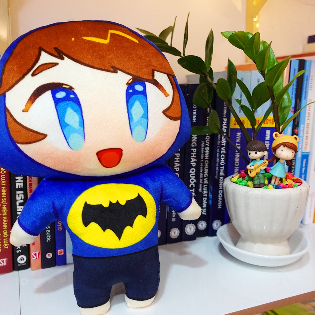 Gấu bông JayGrayVN 30cm  - tặng kèm sticker Youtuber Minecraft