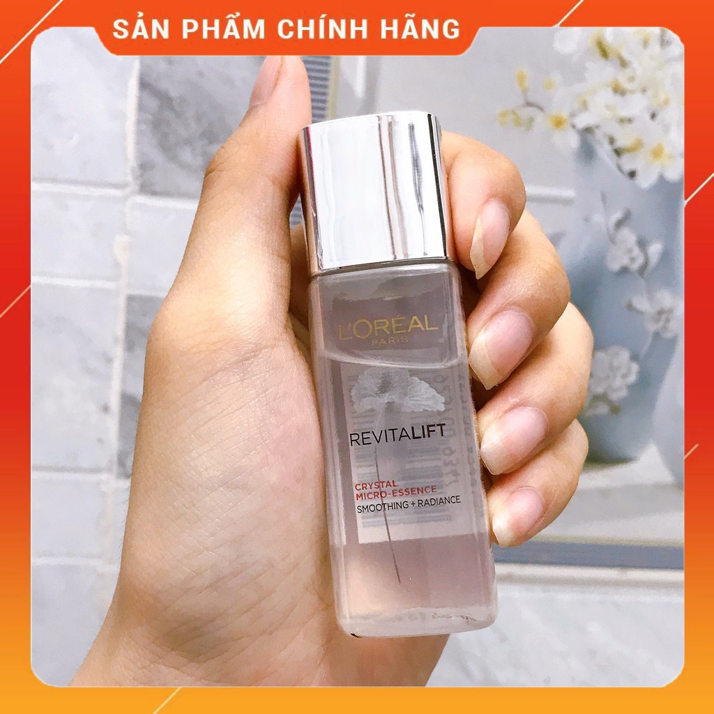 Dưỡng chất chất căng mướt da LOreal Paris Revitalift Crystal Micro Essence 22ml | BigBuy360 - bigbuy360.vn