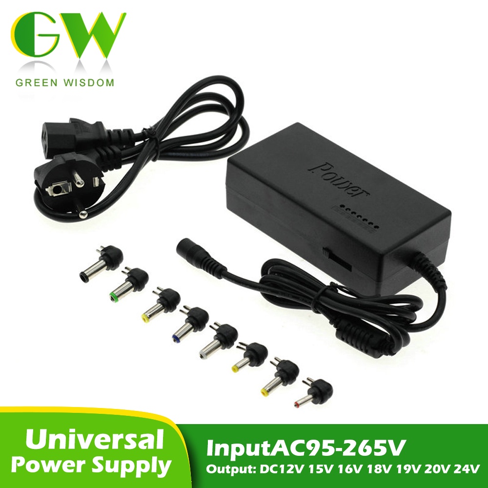 Bộ Chuyển Đổi Nguồn Điện 12V/15V/16V/18V/19V/20V/24V Có Phích Cắm AC 110V/220V Sang DC 12V Cho Dây Đèn LED