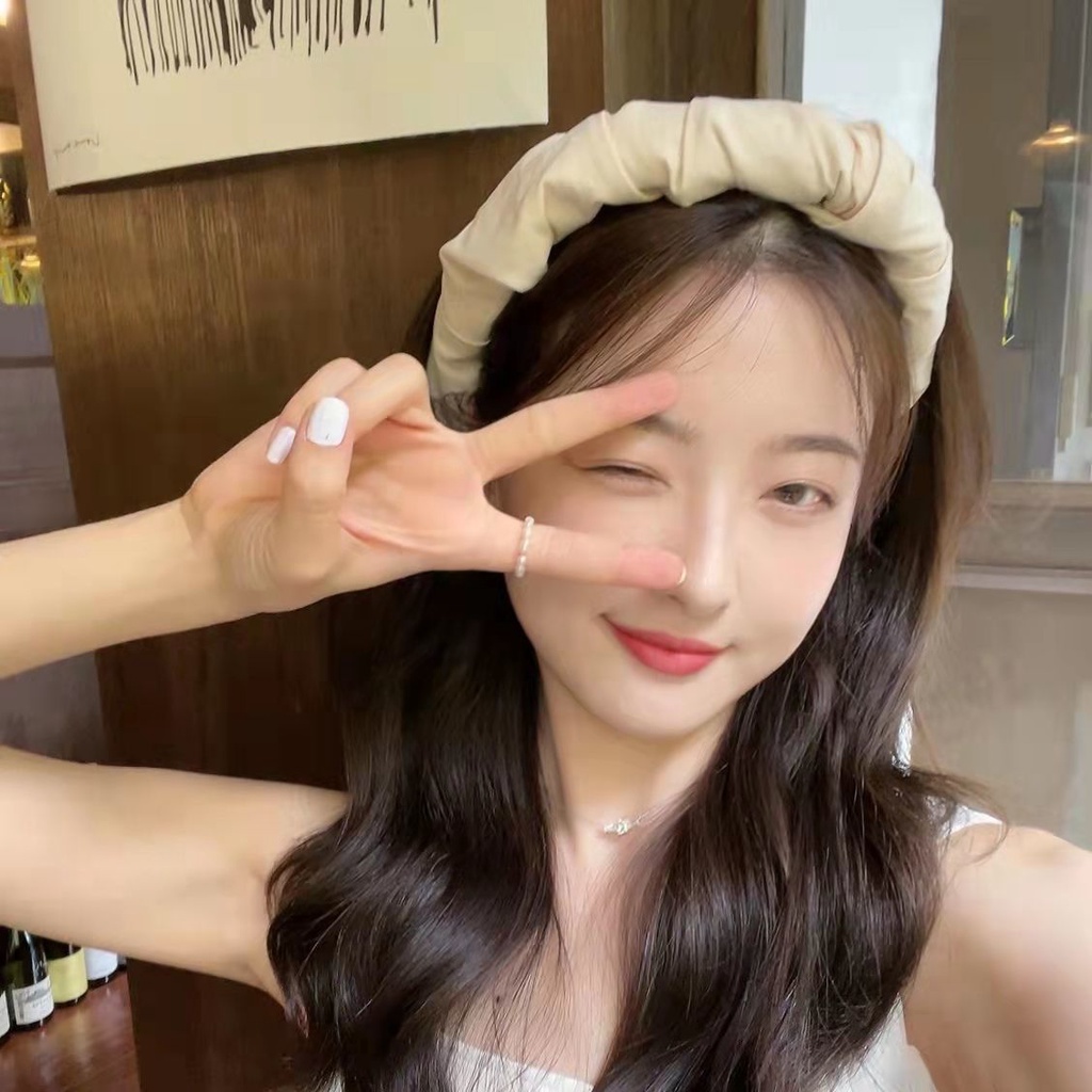 Mũ Chống Nắng Vành Rộng Hở Chóp Có Keo Dán Màu Đen Chống Tia Cực Tím Phong Cách Mới Mùa Hè Đi Biển Cho Nữ