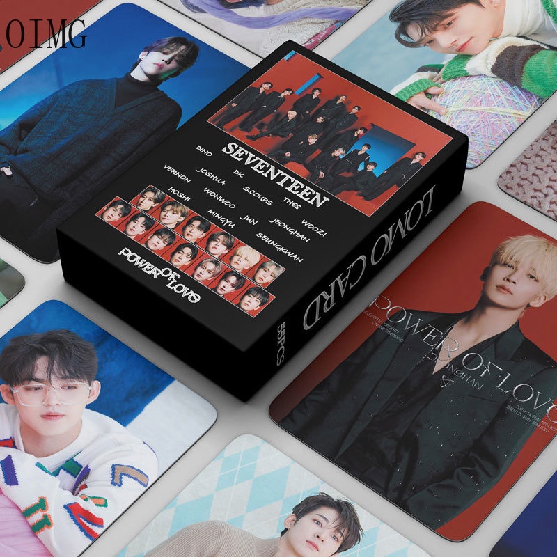 Bộ thẻ ảnh Kpop SEVENTEEN Lomo card album POWER OF LOVE set 30 tấm