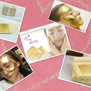 Mặt nạ vàng lá 24k