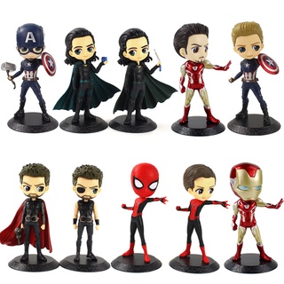 Mô hình đồ chơi nhân vật siêu anh hùng the avengers 10style 16cm