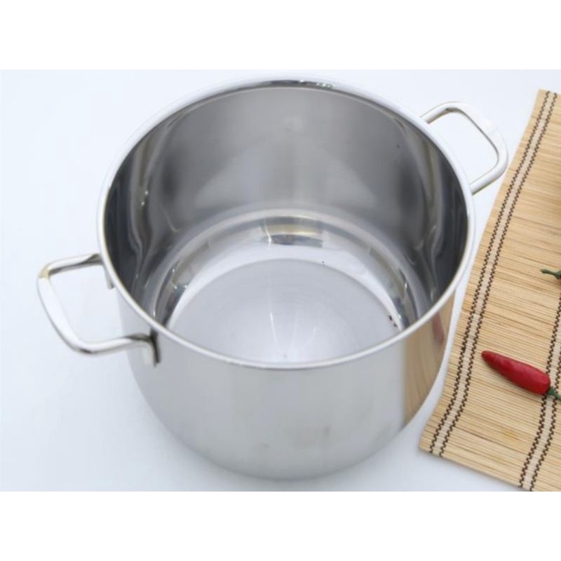 Bộ Nồi Xửng Hấp Inox five Star Size 24/26/28/30/32cm  nắp inox.