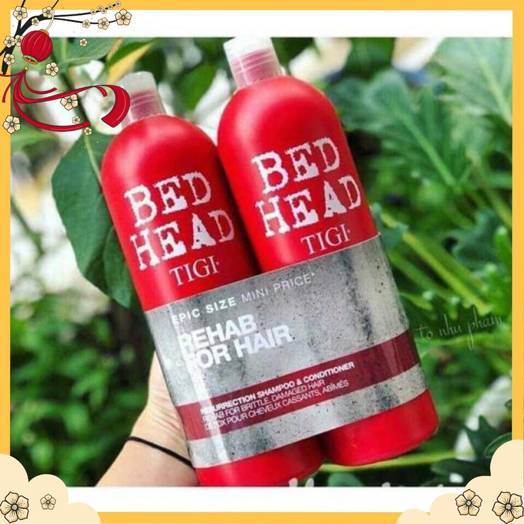 [GIÁ MỀM] Cặp Dầu Gội - Xả TIGI Bed Head Màu Đỏ [GIÁ MỀM]