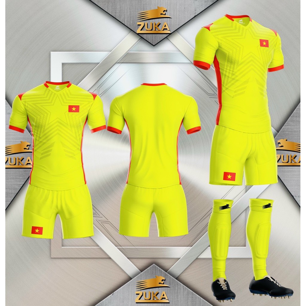 Áo bóng đá đội tuyển Việt Nam đủ màu - chất dệt kim cao cấp