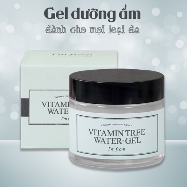 Gel Dưỡng Da Cấp Nước Sáng Da I'm from Vitamin Tree Water-gel Advanced 75g | BigBuy360 - bigbuy360.vn