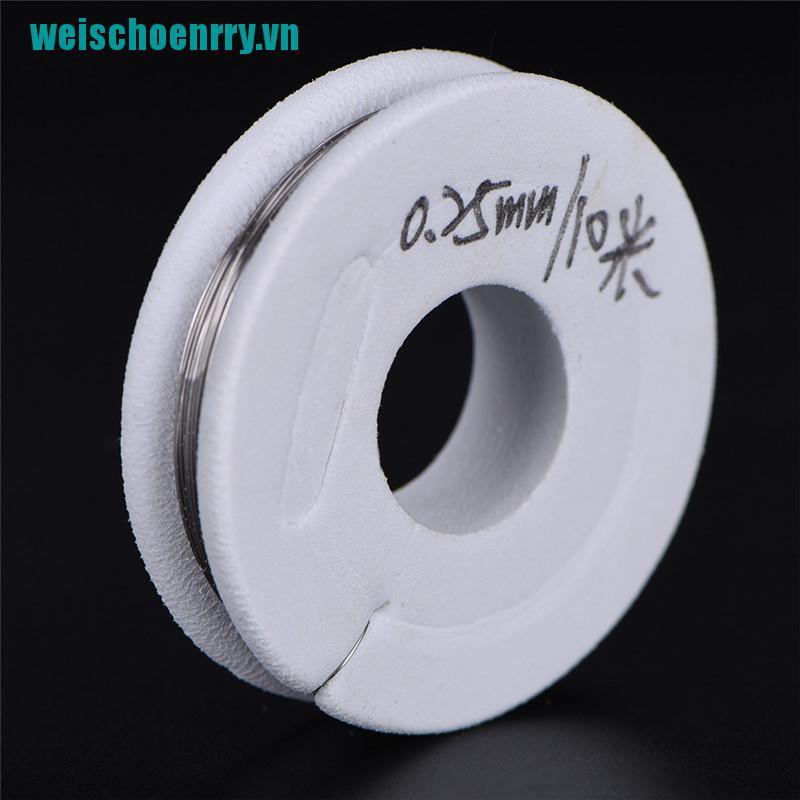 Weis♪Cuộn Dây Điện Trở Kháng Lực 0.15~0.25mm 10m