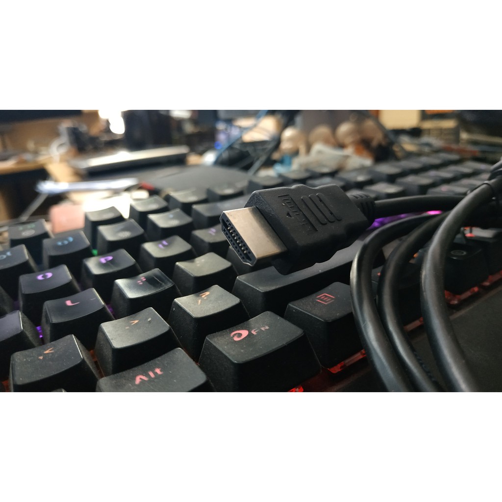 Dây HDMI 1,5M -  New - Cáp Tròn - Đen