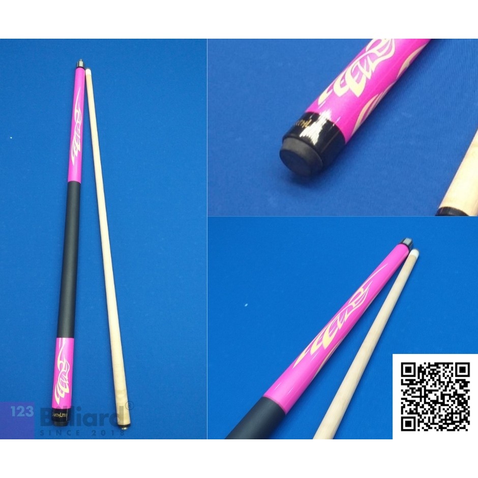 Cơ Earthlite by Fury màu Hồng [Cơ bida lỗ/Pool cue]