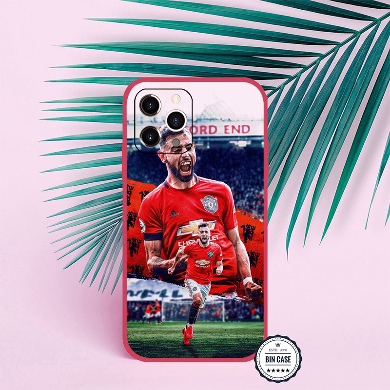 ⚽Ốp lưng Bruno Fernandes ăn mừng trên sân Old Trafford iphone 6/6s/7/8 plus/x/xr/xs max/12 pro max/11 promax vSPORT0041