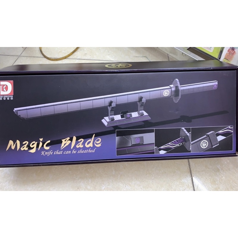 Đồ chơi xếp hình Kiếm anime Dk 1505 phát sáng dạ quang