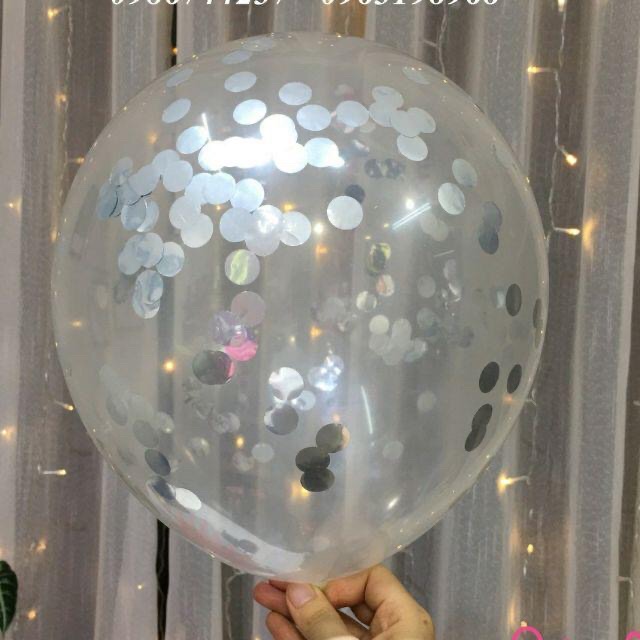 Bóng trong kim tuyến size 25 cm