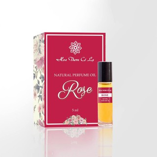Rose Natural Perfume Oil - Tinh dầu Nước Hoa Hồng