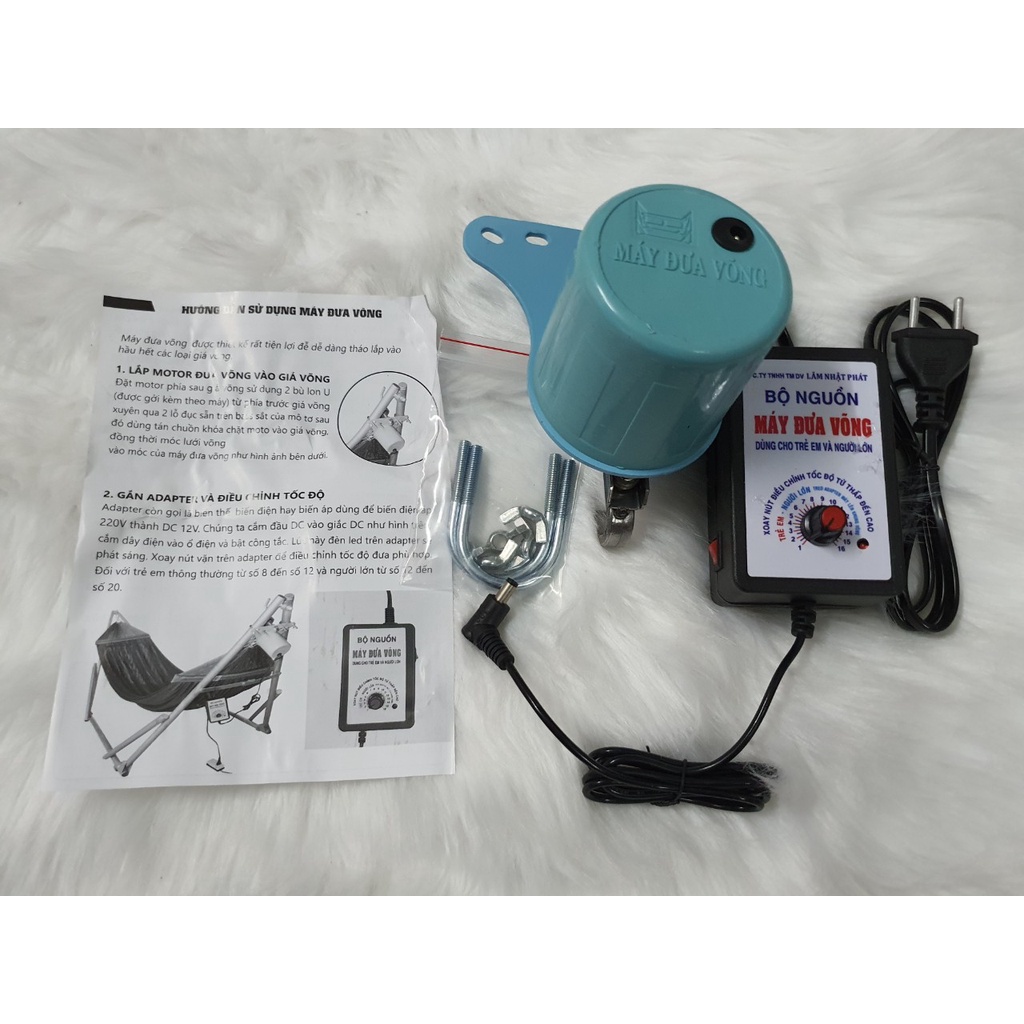 Máy đưa võng tự động cao cấp Livorno LVR01, sản phẩm tiện lợi để ru bé ngủ