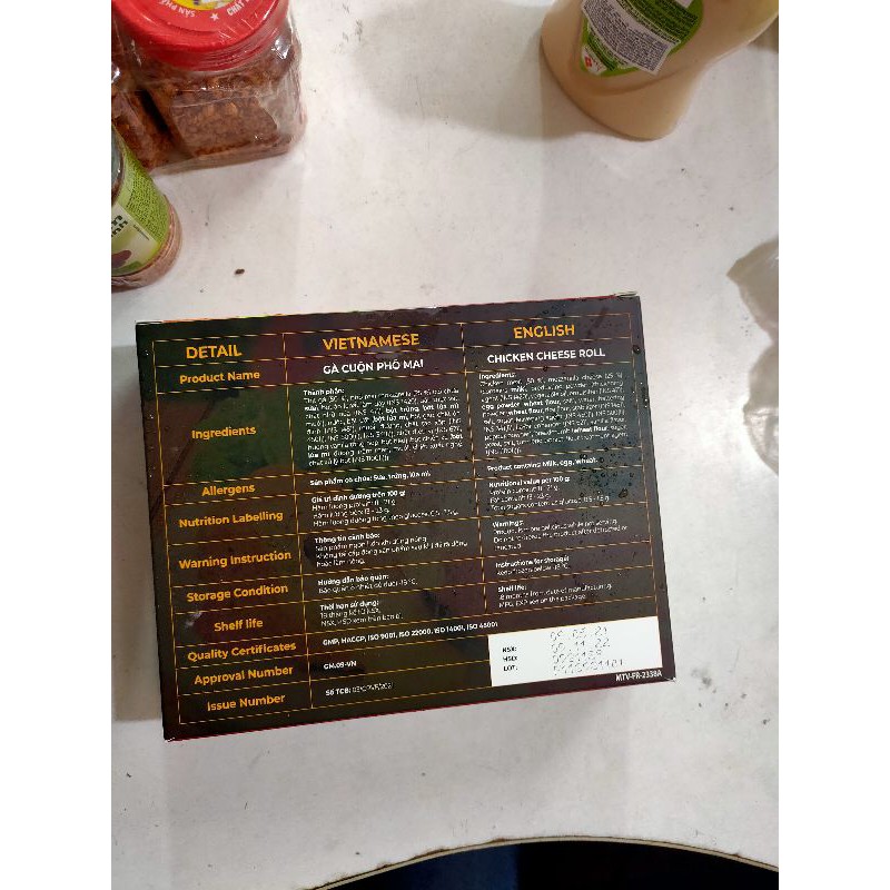Gà cuộn phomai ( Chickken cheese roll) 360g | BigBuy360 - bigbuy360.vn
