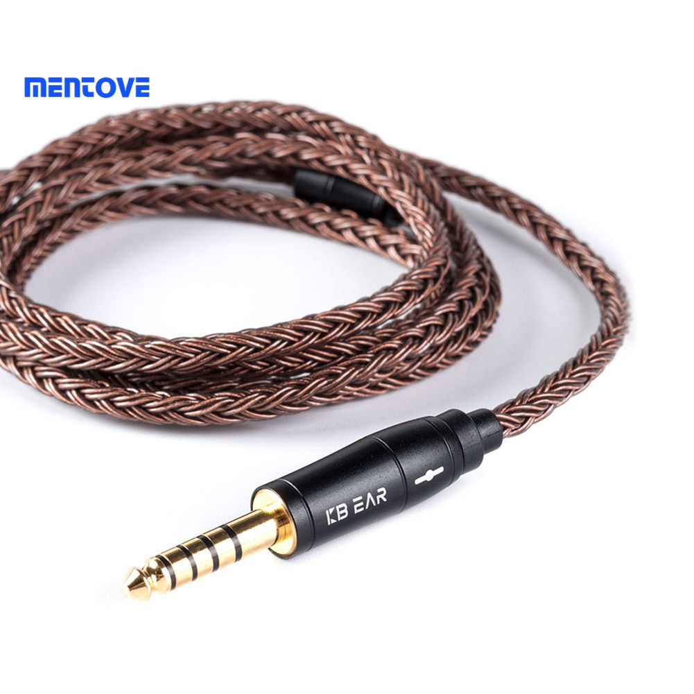 Dây cáp tai nghe 16 lõi đồng 2.5/3.5/4.5mm Mmcx/2pin/Qdc chuyên dụng