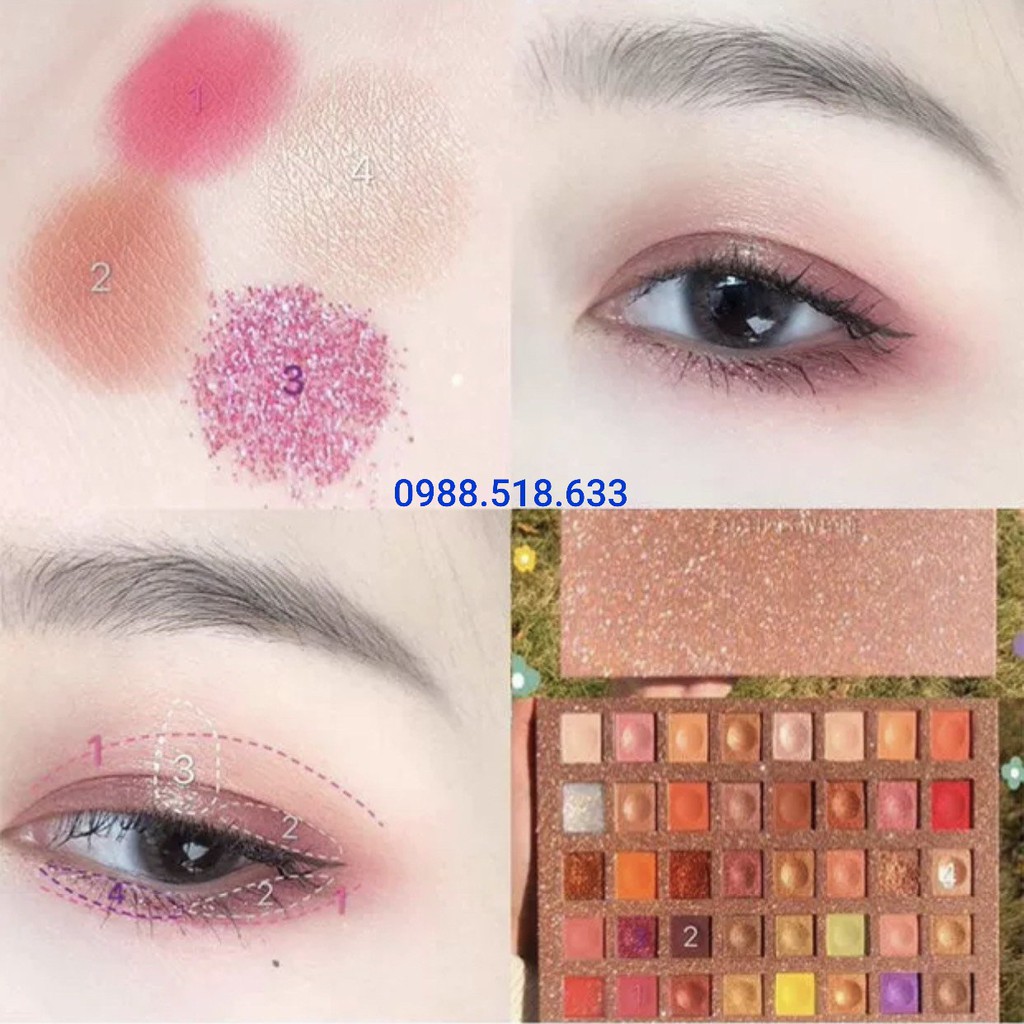 Phấn Mắt Dikalu 40 Ô Soft Eye Shadow Cực Đẹp