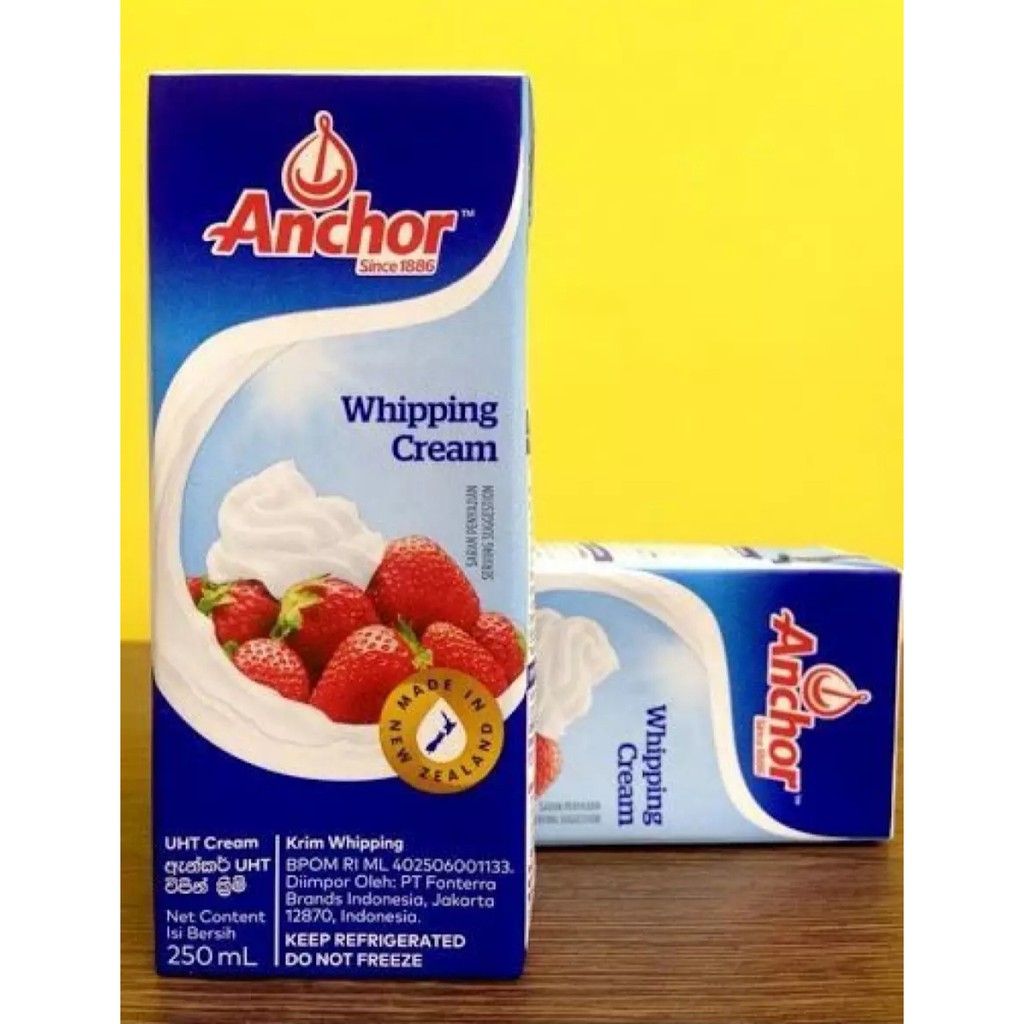 Whipping cream Anchor 250ml (Kem sữa tươi) (0126)