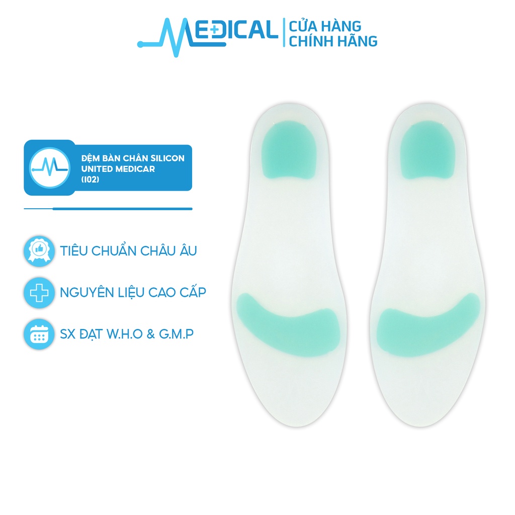 Đệm bàn chân silicone United Medicare (I02) bảo vệ hiệu quả - MEDICAL