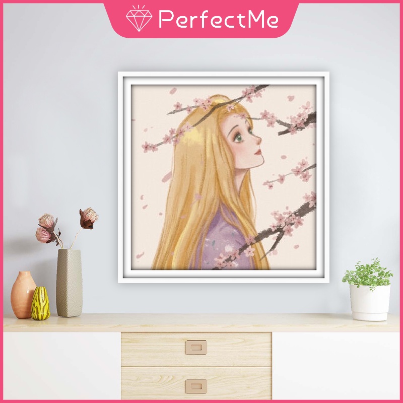 Bộ tranh đính đá 5D DIY họa tiết hoạt hình Disney độc đáo