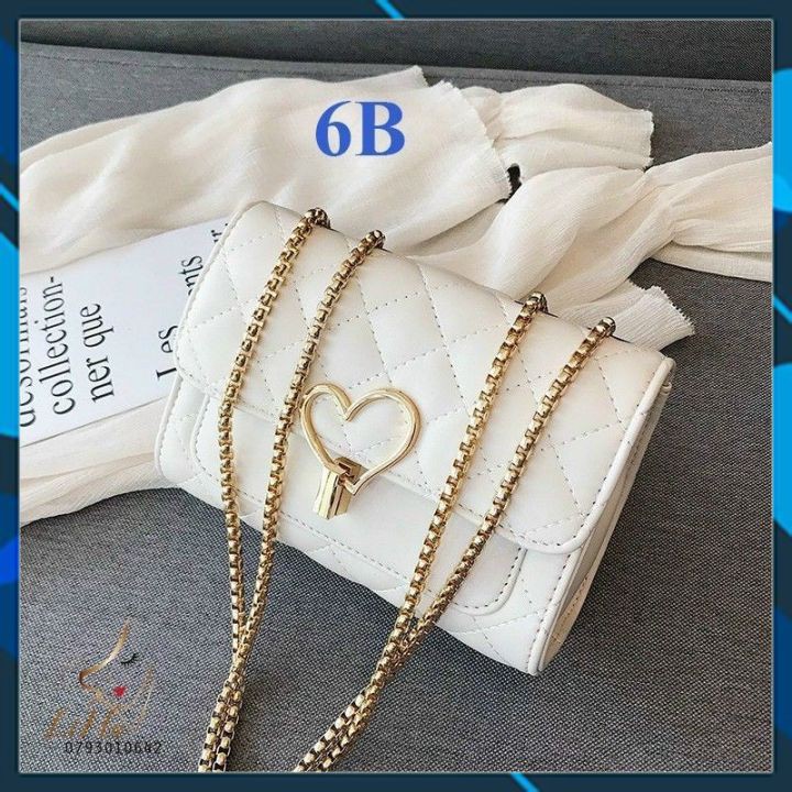 💕[Free ship + giảm giá đặc biệt 42%]-Túi đeo chéo khóa trái tim- BNT890 | BigBuy360 - bigbuy360.vn