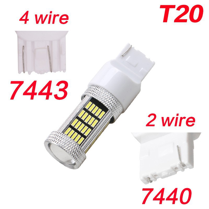 【Flash】LED light signal bulb Brake Car fog T20 1156 1157 T15 ba15s Lamp reverse